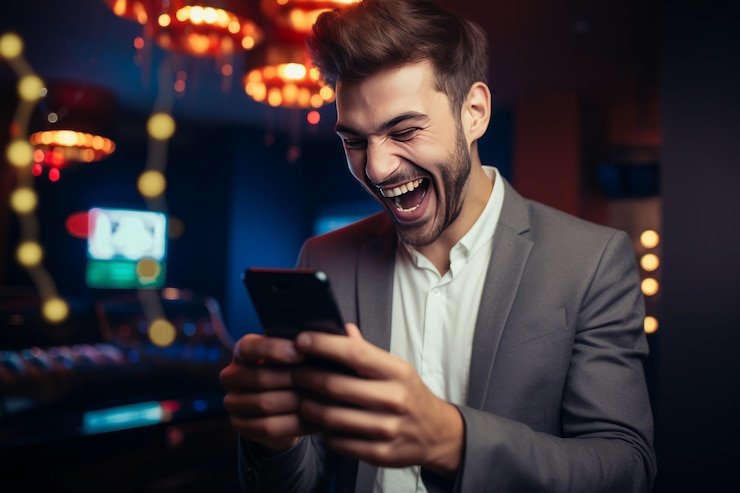 Pengguna menikmati hiburan digital melalui login aman dan mudah