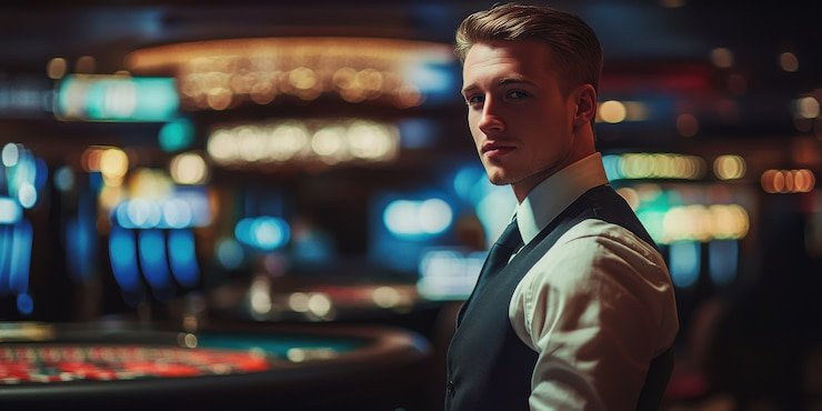 Pengguna menikmati hiburan sports dan casino melalui smartphone berkualitas tinggi